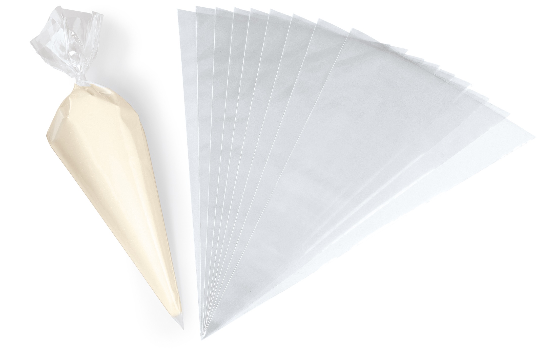 0805300910_ BAKE PROFI Jedorázové plastová cukrářské sáčky na zdobení 21x35 cm od Kuchenprofi (2)